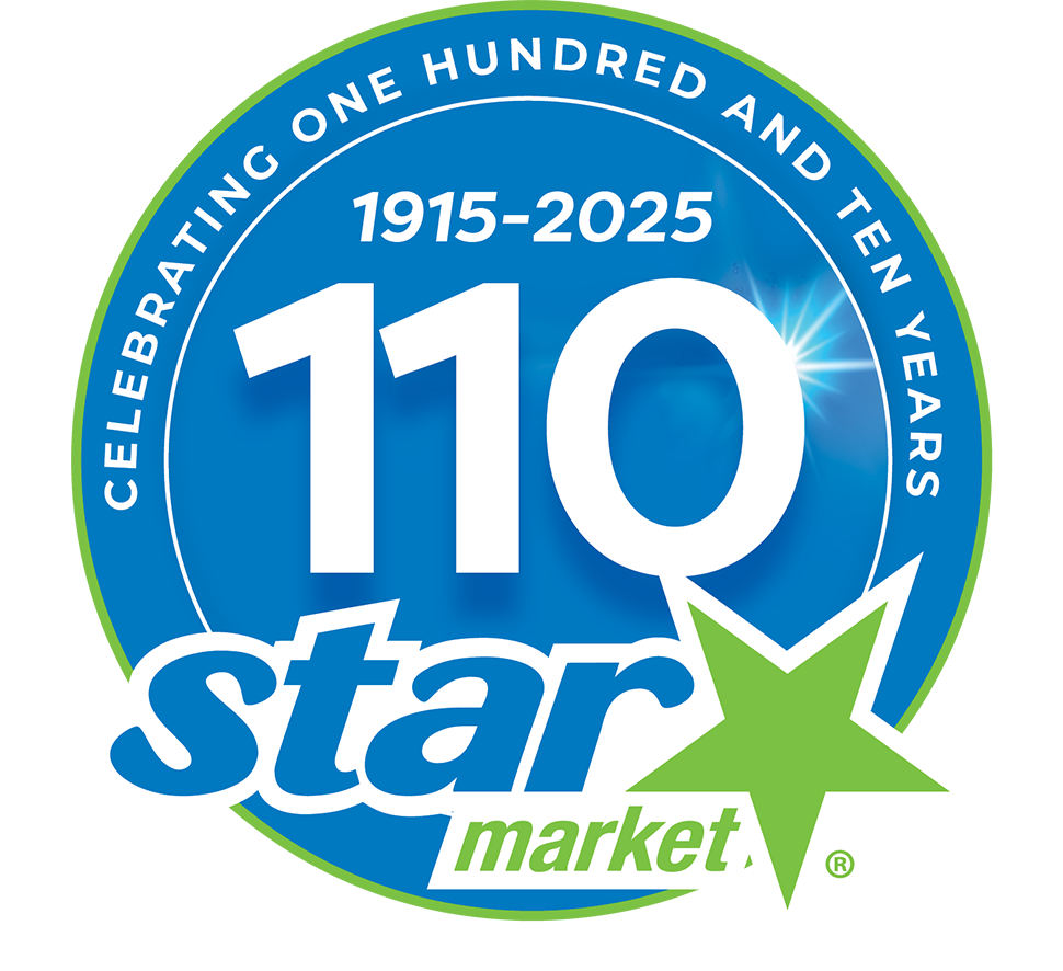 Star Market 110 Anniversary logo